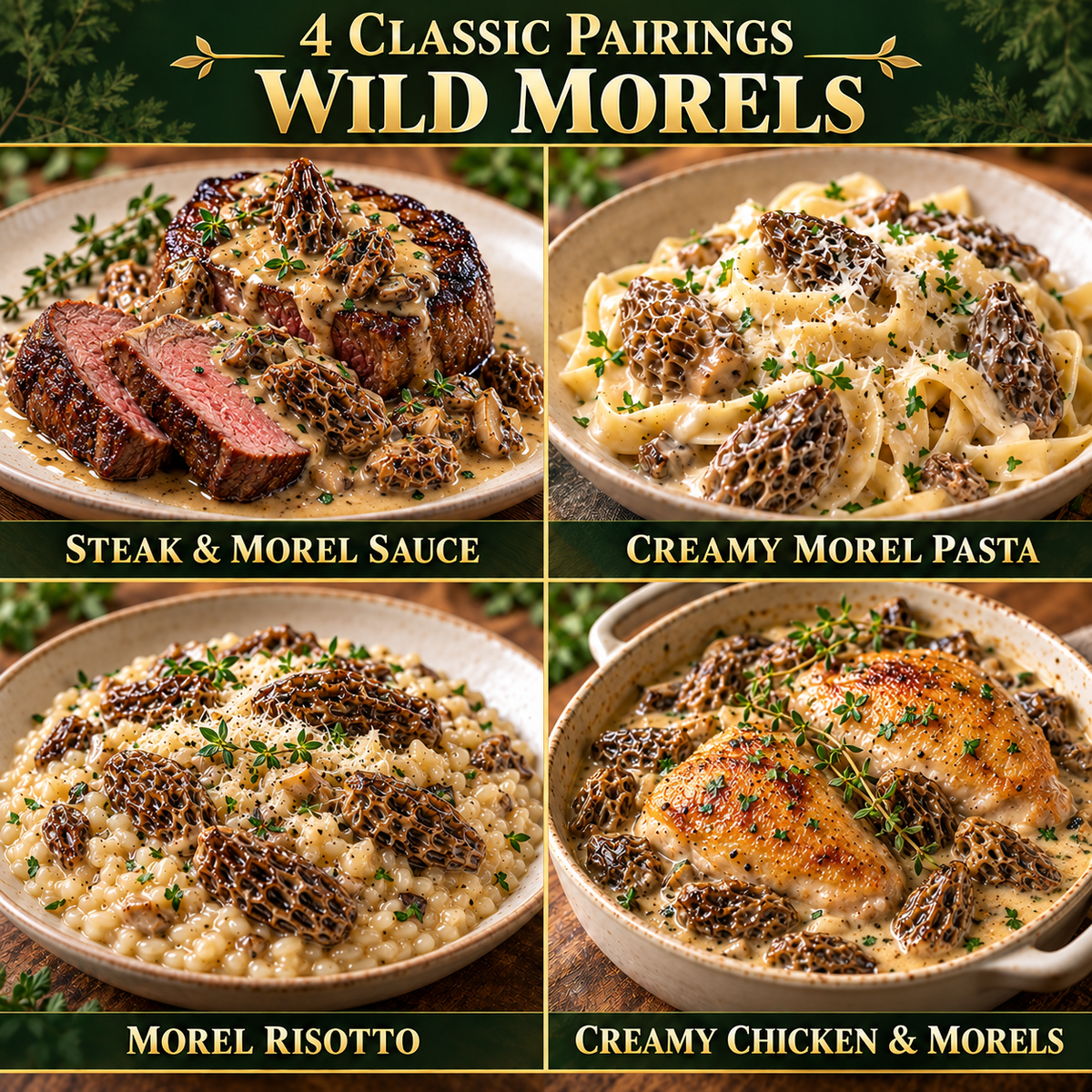 Himalayan Wild Morel Mushrooms — Hand-Picked, Rich & Aromatic-Hugh