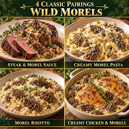 Himalayan Wild Morel Mushrooms — Hand-Picked, Rich & Aromatic-Hugh